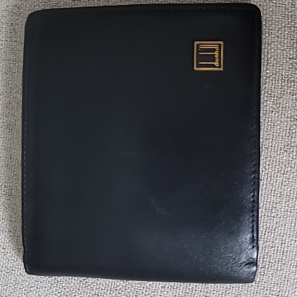 Men's Dunhill Black Leather Wallet